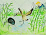 create a beautiful watercolor illustration