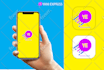 design clean modern mobile app logo or app icon