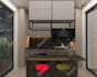 make highly realistic living room design
