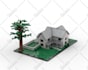 design custom building using lego bricks