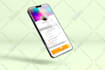 design nfc digital business card with qr code
