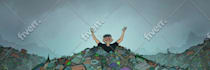 make environment concept art of scene, movie, game, anime