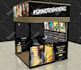 design kiosk or shop in shop display