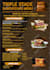 do an amazing restaurant menu design, catering menu