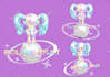 design cute 3d toys, 3d character, 3d mascot in blender