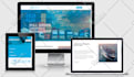 design logistics website, freight, courier, trucking, shipping, cargo website