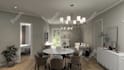render real estate interior spaces