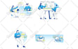 design professional flat vector art illustrations