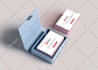design luxury minimalist business card and professional stationery