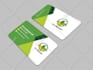 design unique business cards or loyalty cards in canva or photoshop