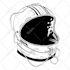 create black and white vector illustrations