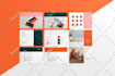 design a modern brand identity and a brand style guide
