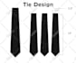 create beautiful tie and bow tie design
