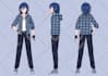 design character sheet or reference sheet for your character