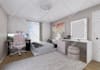 do interior design of living room, kitchen, and bathroom with 3d rendering