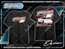 create racing illustration for t shirt design