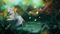 draw a natural landscape and background illustration