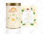 design minimalist premium tea and coffee packaging label