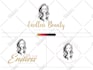 create a beautiful beauty salon logo