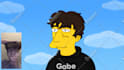 draw your portrait as a yellow cartoon character