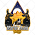 design a kennel or breeder logo on cartoon style