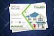 design quality full  real estate eddm postcard in 24 hours