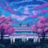 create anime illustration or lofi art
