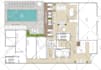 color render architectural plan, section, or elevation