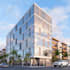 do render of your building 2d plan and 3d elevation