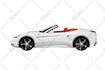 draw awesome vector illustration of your car or any vehicle