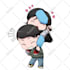 draw cute ych chibi couple