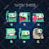 make amazing twitch emotes stylized as pepe the frog