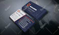 create luxury business card design with free qr code