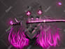 draw anime, game characters glow art