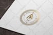 create a modern gold and luxury logo for you