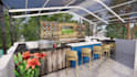 model realistic interior architecture 3d render,360 panorama