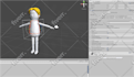 3d character modeling in cartoon style