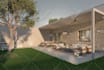 design house exterior 3d model, renderings and walkthrough