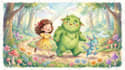 illustrate children story book illustration, watercolor book illustration