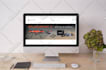 design a professional website banner or header