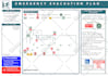 design fire exit and emergency evacuation plan, maps,diagram