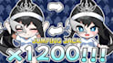 custom anime chibi youtube thumbnail for vtubers