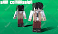 create you a custom minecraft skin in any style