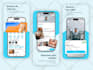 design app screenshots for app store and google play