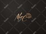 do personal name, branding logo with your initials letter