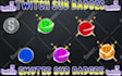 create twitch sub badges and twitch emotes and sub badges
