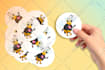 design cute illustrations for your stickers