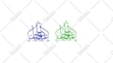 design calligraphic logo, decent business cards and attractive t shirts