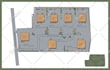 render rv park, campground map, site plan, or vector map