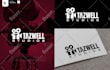 create vintage logo design with copyright